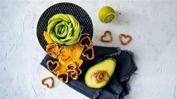 Sałatka warzywne ciastko