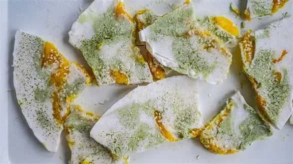 Frozen bites o smaku matchy i mango