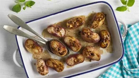 Brzoskwinie grillowane w miodowym masełku