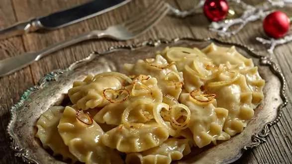 Pierogi z kapustą i grzybami