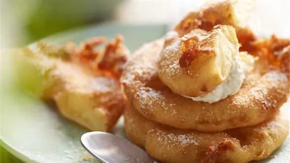 Ananas w cieście z kremem kokosowym