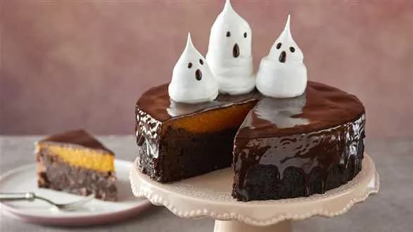 Torcik czekoladowy z musem jabłkowo-marchwiowym