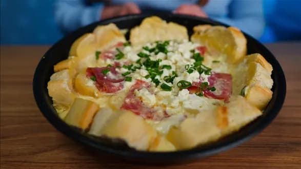 Tarta z czerstwego pieczywa