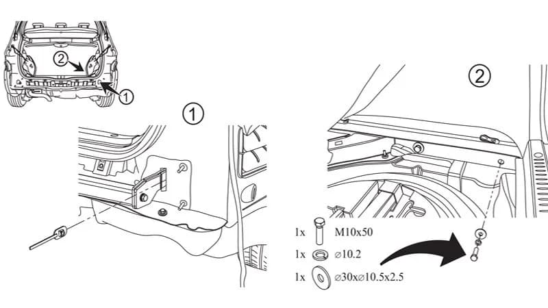 Gdzie jest zaczep do holowania w Renault Scenic? Sprawdź lokalizację!