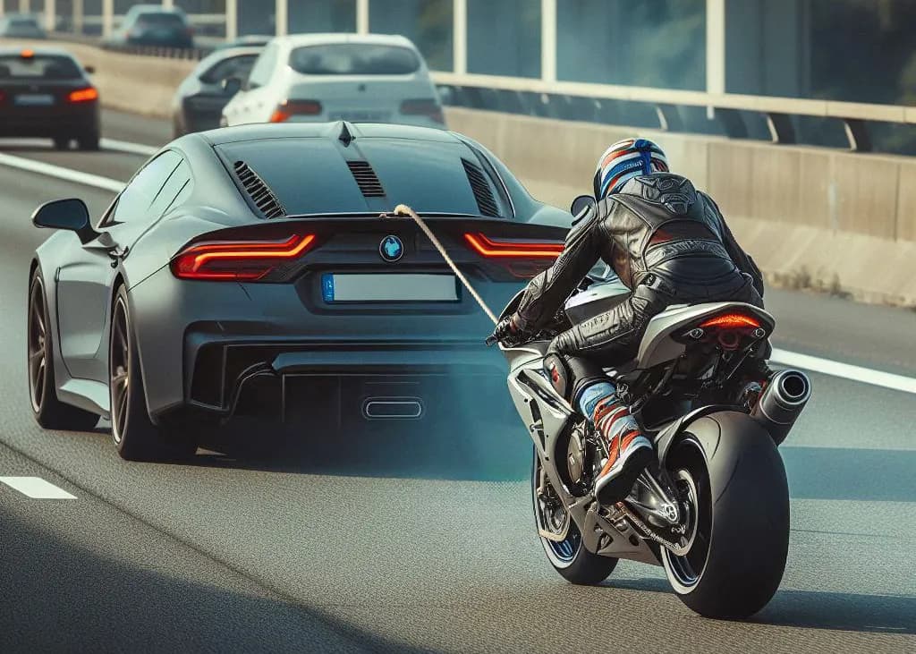 Czy można holować motocykl samochodem? Przepisy i bezpieczeństwo